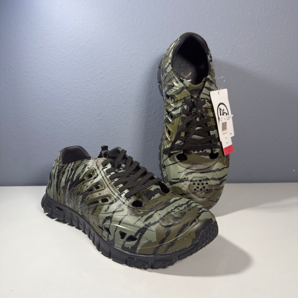 Crosskix 2.0 Water Shoes Mens Green‎ Camo New Bottomland Tiger Size 13